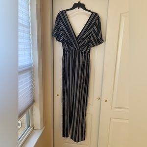 Xhilaration Black &White Jumpsuit